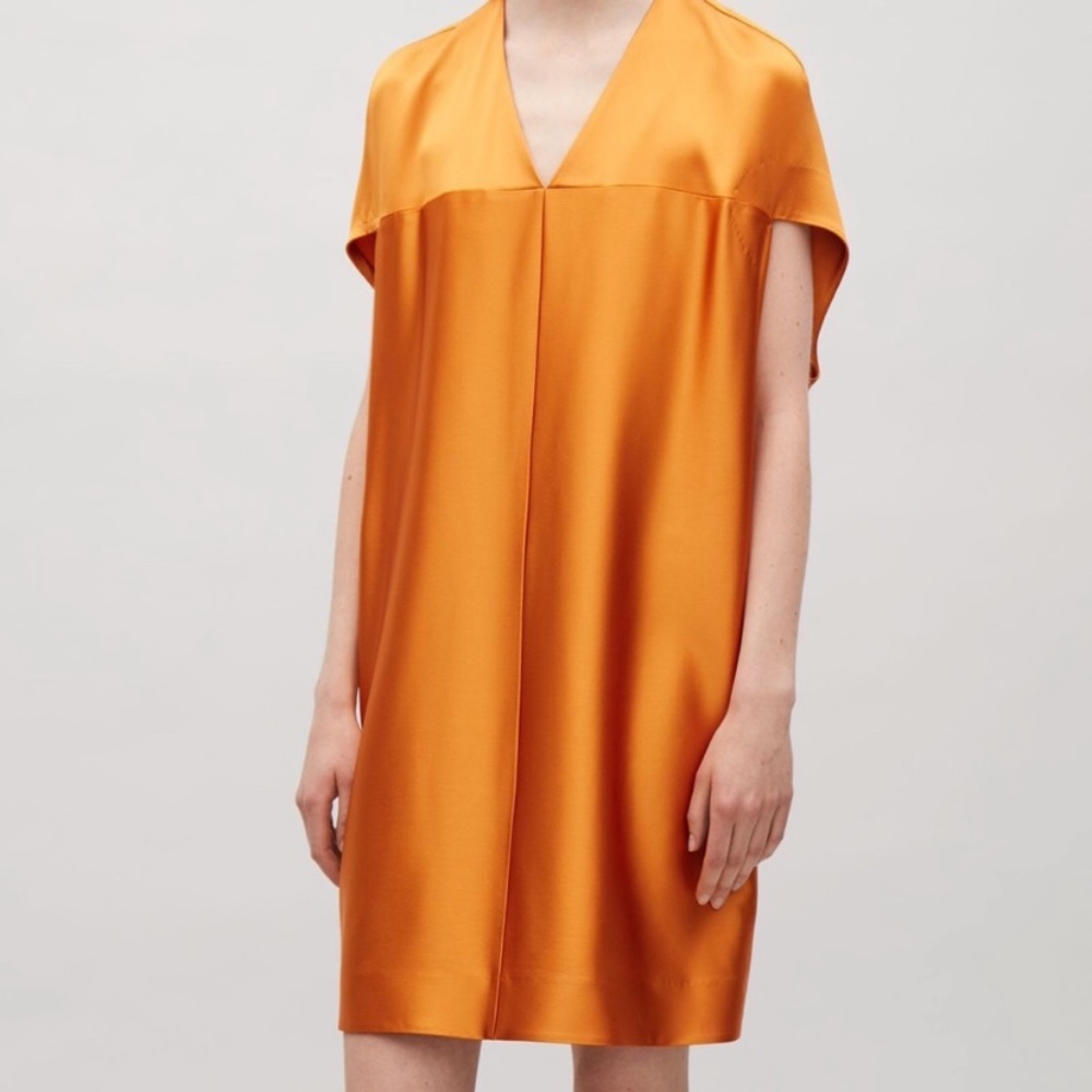 COS Orange Dress Size 6